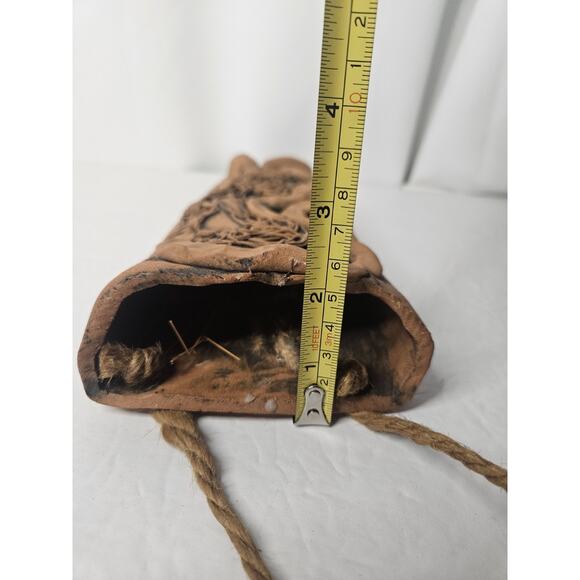 Ceremic Wall Pocket 11" Large Cone Shaped Planter Hanger Decorative Art - Picture 6 of 6